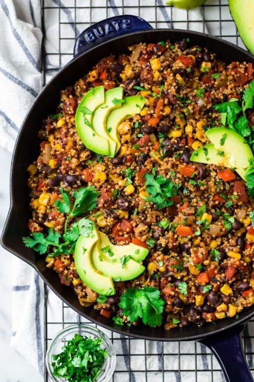 Mexican Quinoa and Black Beans