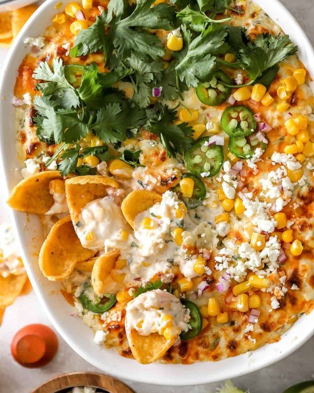 Mexican Street Corn Nacho Dip