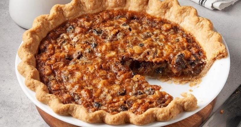Mincemeat and Walnut Pie