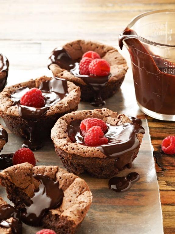 Mini Flourless Chocolate Cake