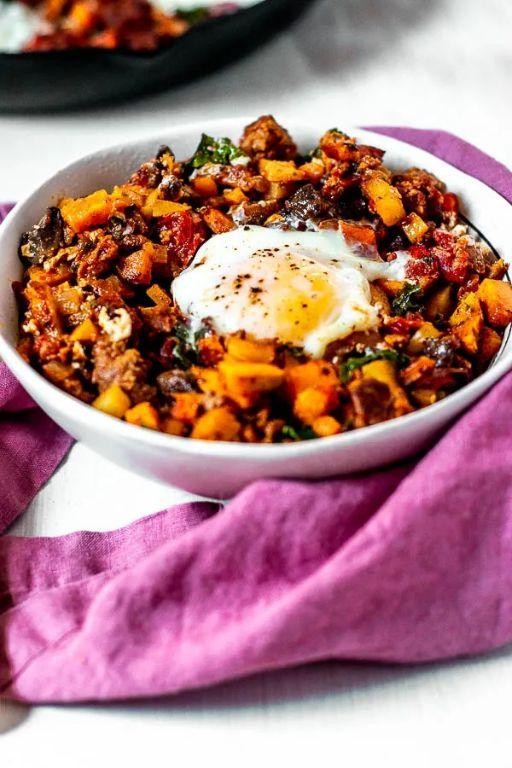 Mini Potato and Chorizo Hash