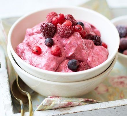 Mixed Berry Frozen Yogurt