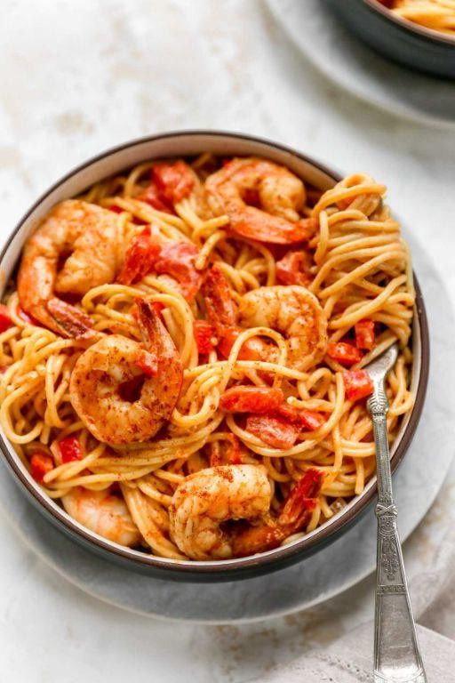 Mob-Style Cajun Shrimp Pasta
