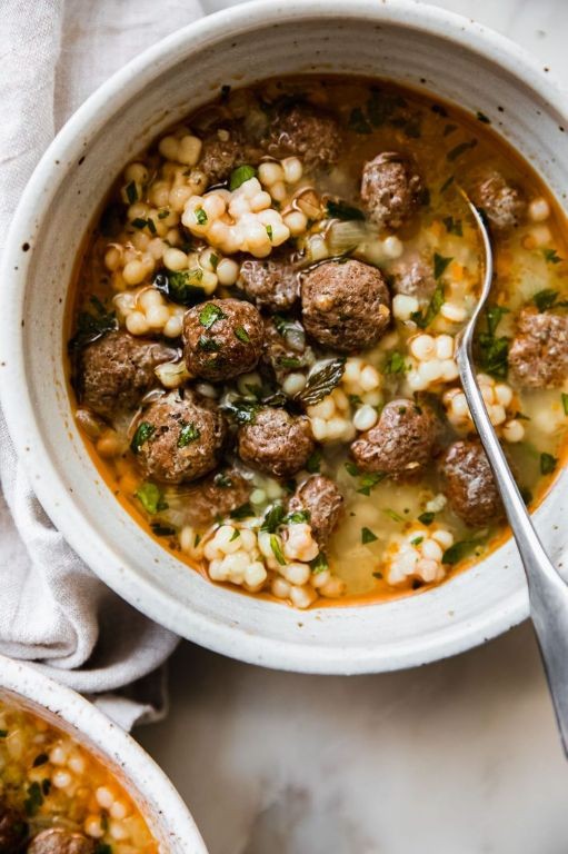 Moroccan-Spiced Lamb Wedding Soup