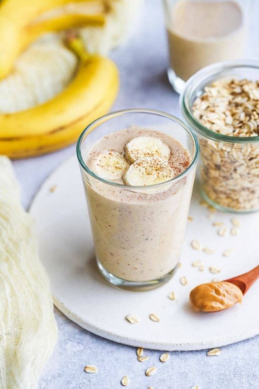 Oatmeal Banana Breakfast Smoothie