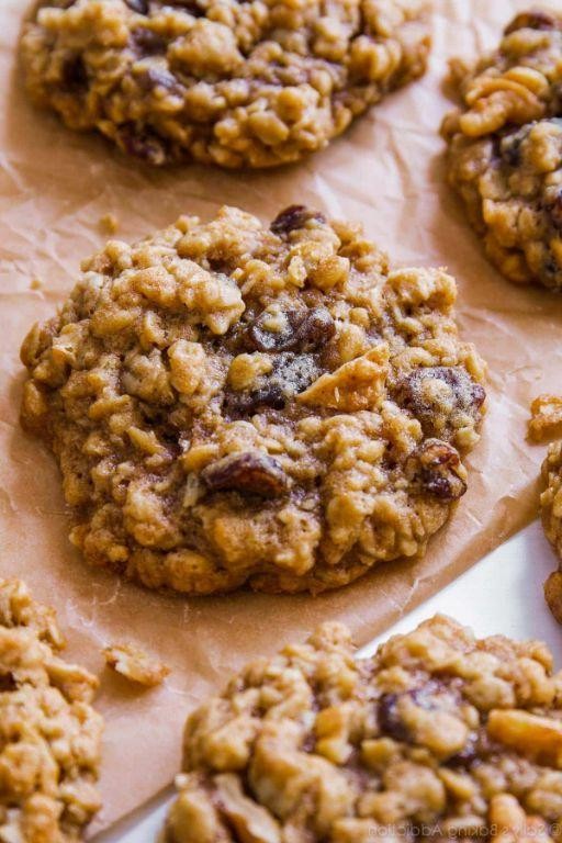 Oatmeal Raisin Cookies with Walnuts