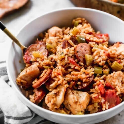 One-Pot Beef and Sausage Jambalaya