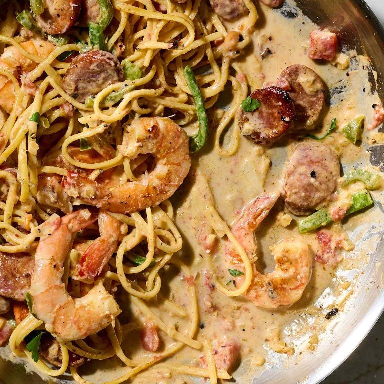 One-Pot Creamy Cajun Pasta