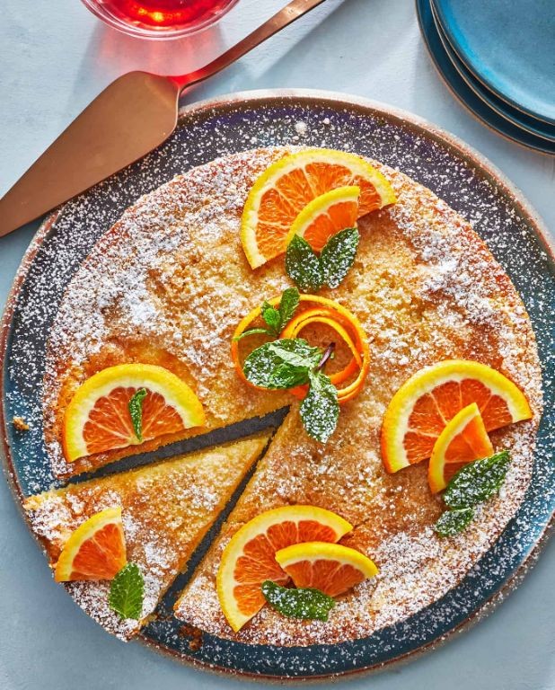 Orange Cardamom Cake