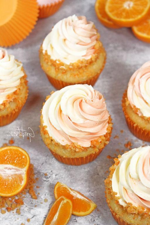 Orange Creamsicle Cupcakes