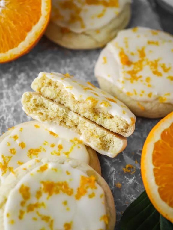 Orange Zest Sugar Cookies