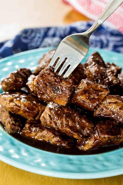 Oven-Baked Cube Steak with Honey Mustard Glaze