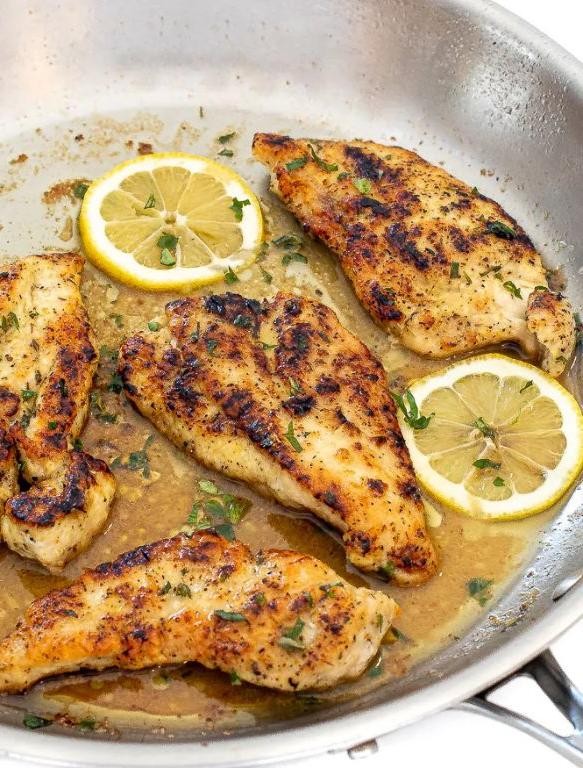 Pan-Seared Lemon Pepper Chicken