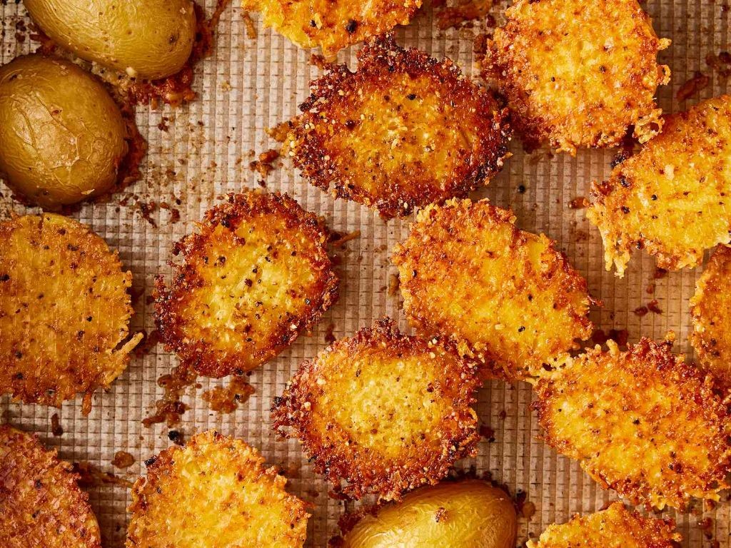 Parmesan Crusted Roast Potatoes