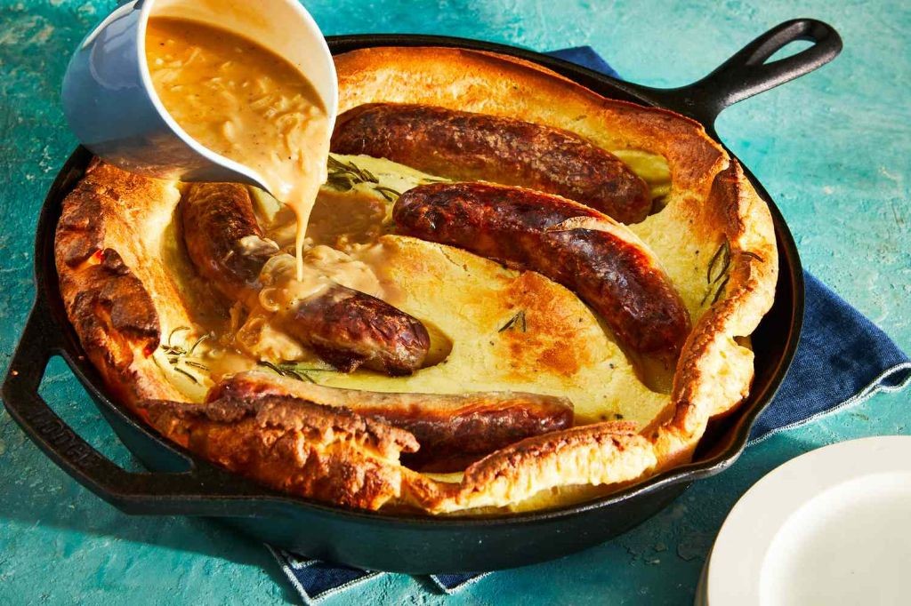 Parmesan and Black Pepper Toad in the Hole