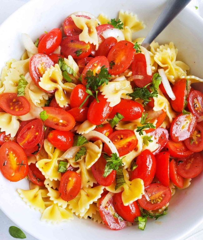 Pasta Salad with Cherry Tomatoes