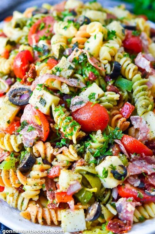 Pasta Salad with Italian Dressing