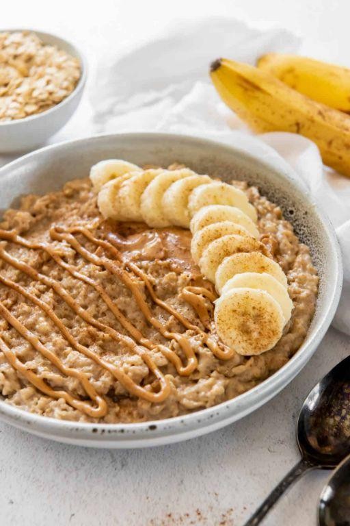Peanut Butter and Banana Oatmeal