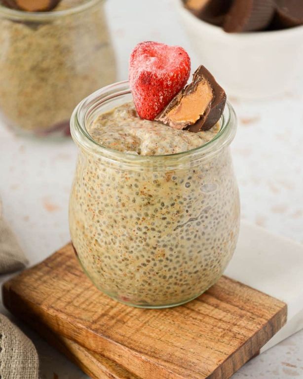 Peanut Butter and Chia Seed Pudding