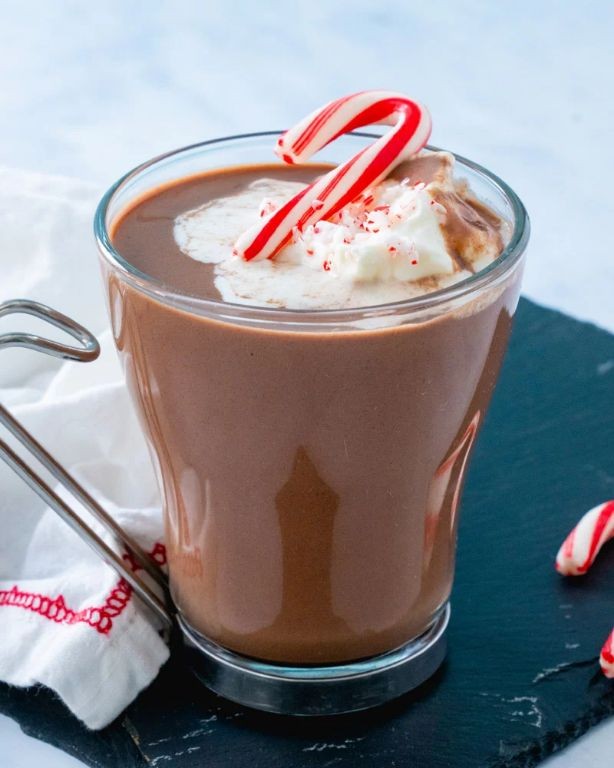 Peppermint Schnapps Hot Cocoa