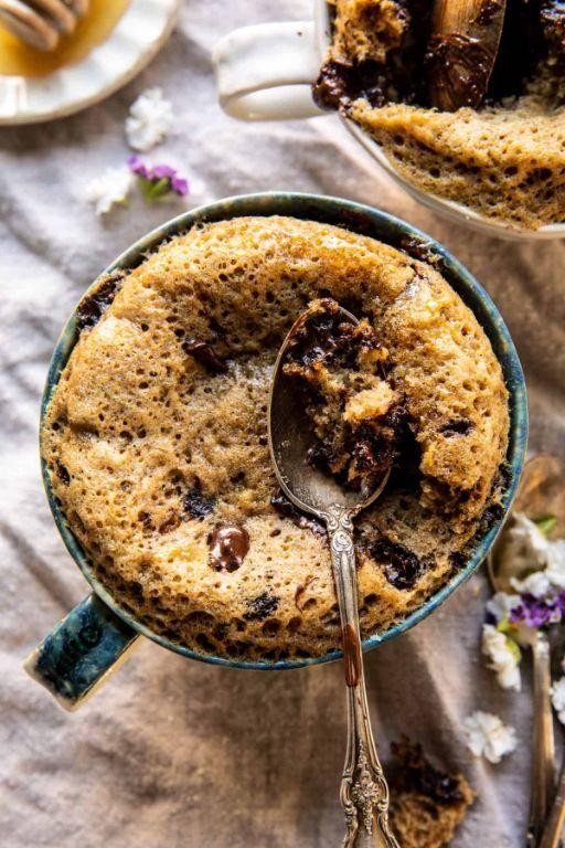 Personal Banana Bread Mug Cake