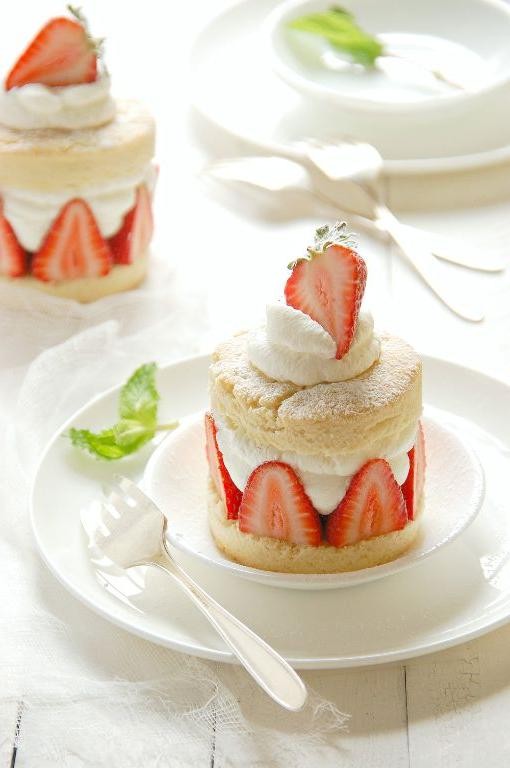 Personal Strawberry Shortcake