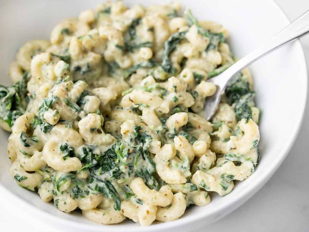 Pesto Baked Macaroni and Cheese