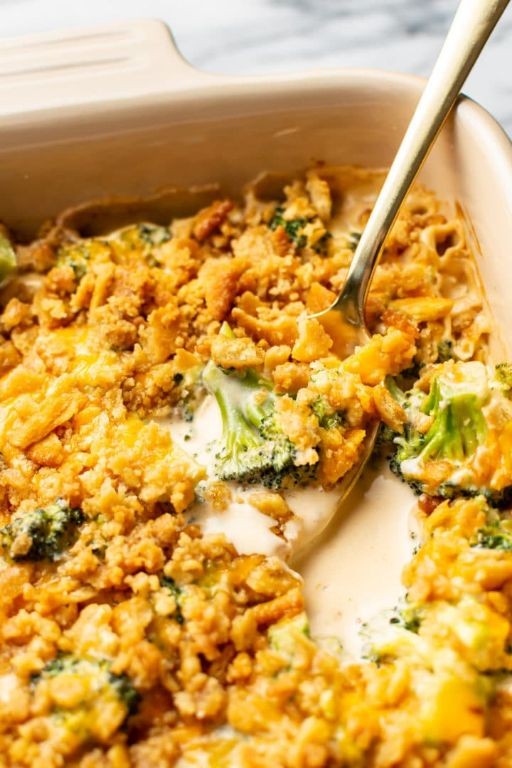 Philadelphia Cheesy Broccoli Casserole