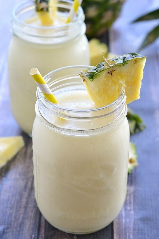 Pina Colada Weight Watcher Smoothie