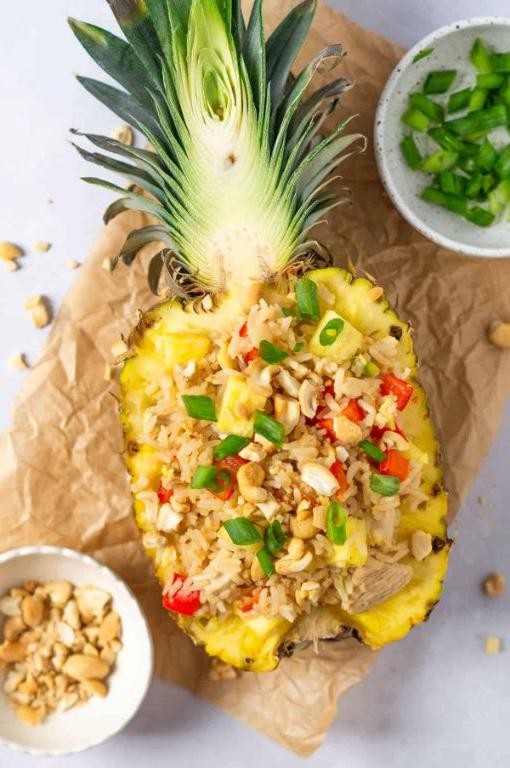 Pineapple Chicken Fried Rice