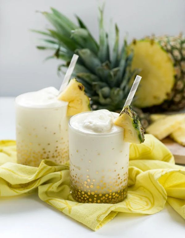 Pineapple Coconut Protein Shake