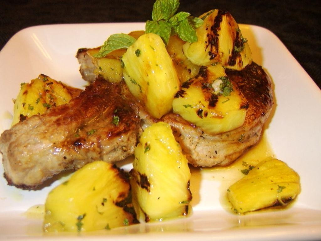 Pineapple Mint Chutney