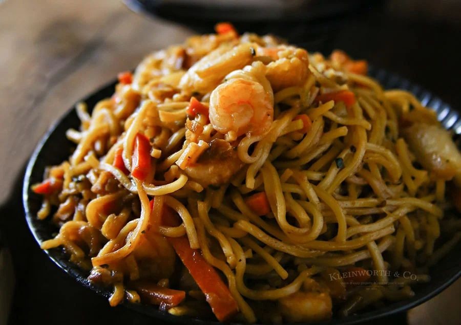 Pineapple Shrimp Lo Mein
