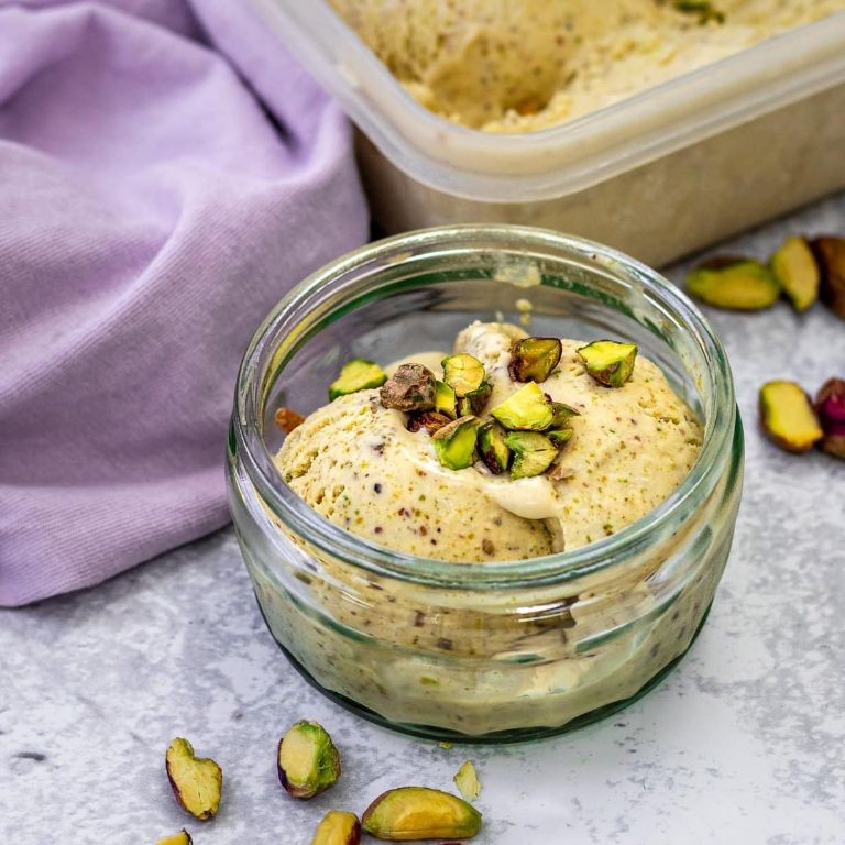 Pistachio Cardamom Ice Cream