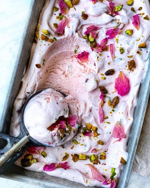 Pistachio Rose Nice Cream