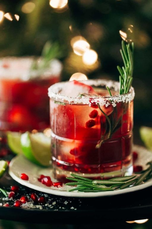 Pomegranate Rosemary Margarita
