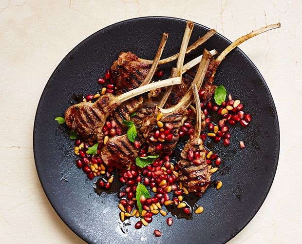 Pomegranate-Glazed Lamb with Fenugreek
