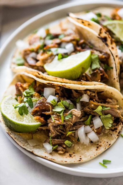 Pork Picnic Carnitas Tacos
