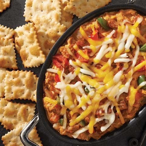 Pulled Pork Nacho Dip