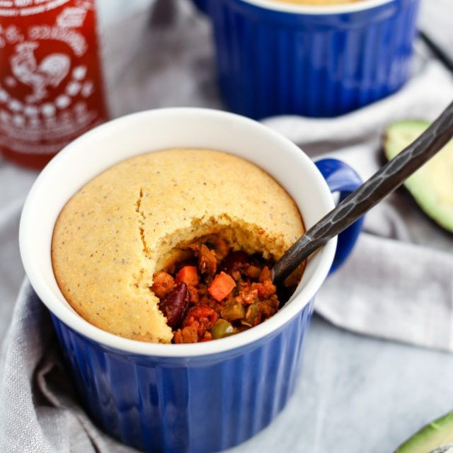 Pumfu Chili with Cornbread