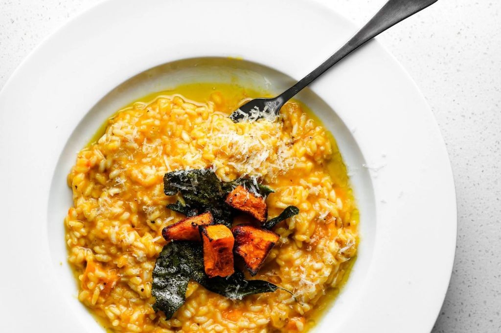 Pumpkin Sage Risotto