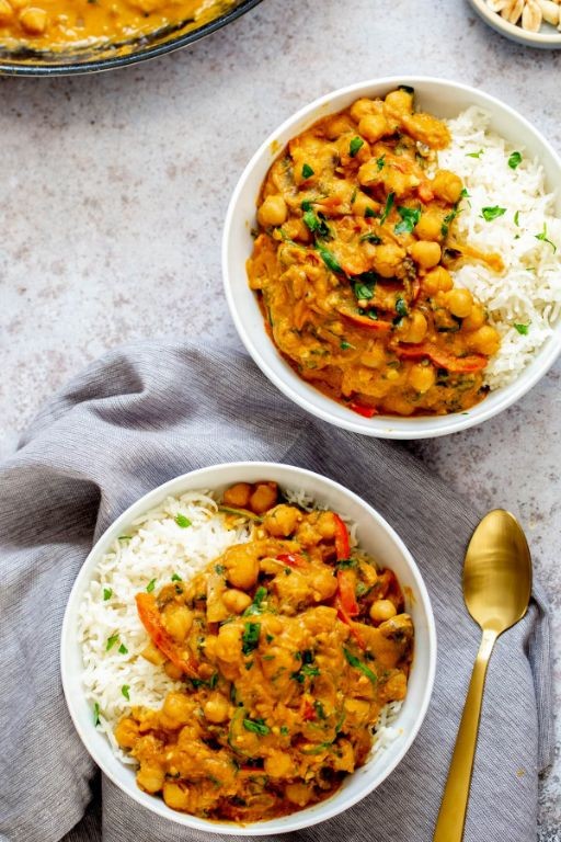 Pumpkin and Chickpea Curry