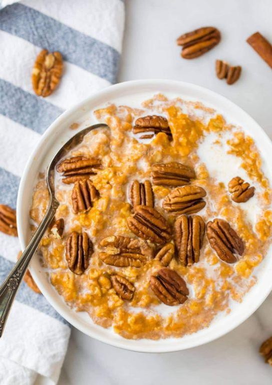 Pumpkin and Oatmeal Cereal Mash