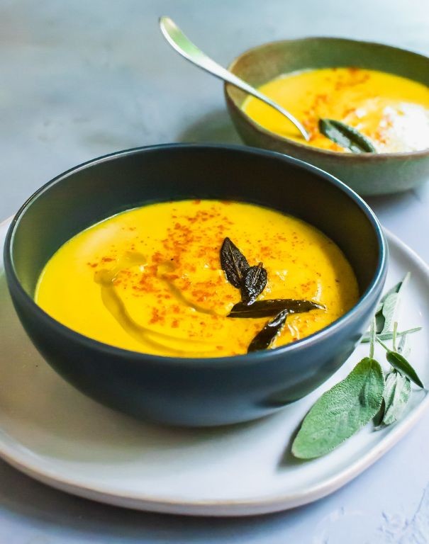 Pumpkin and Sage Fall Wedding Soup