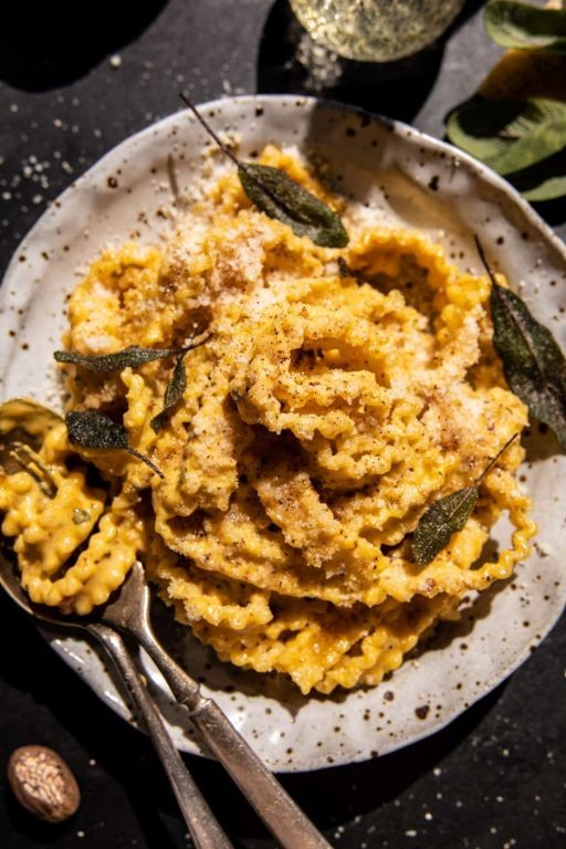 Pumpkin and Sage Pasta