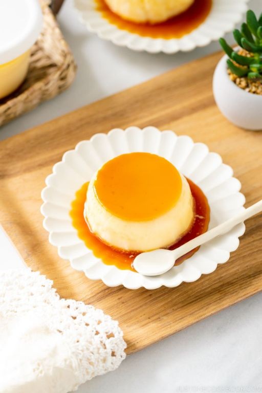 Purin (Japanese Custard Pudding)