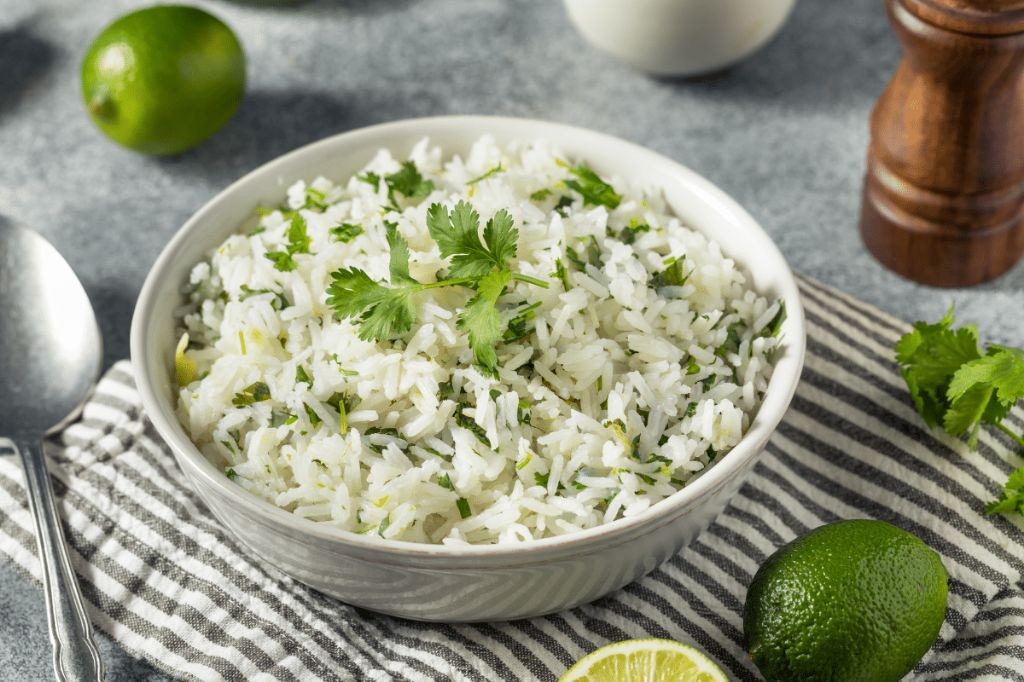Qdoba-Style Cilantro Lime Rice