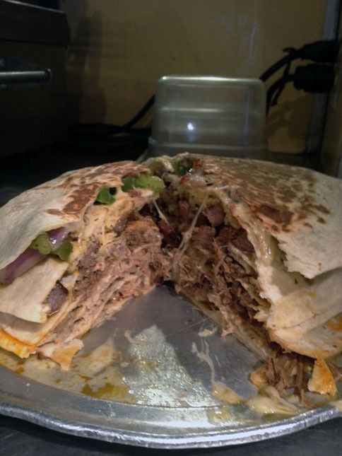 Qdoba-Style Steak Quesadilla