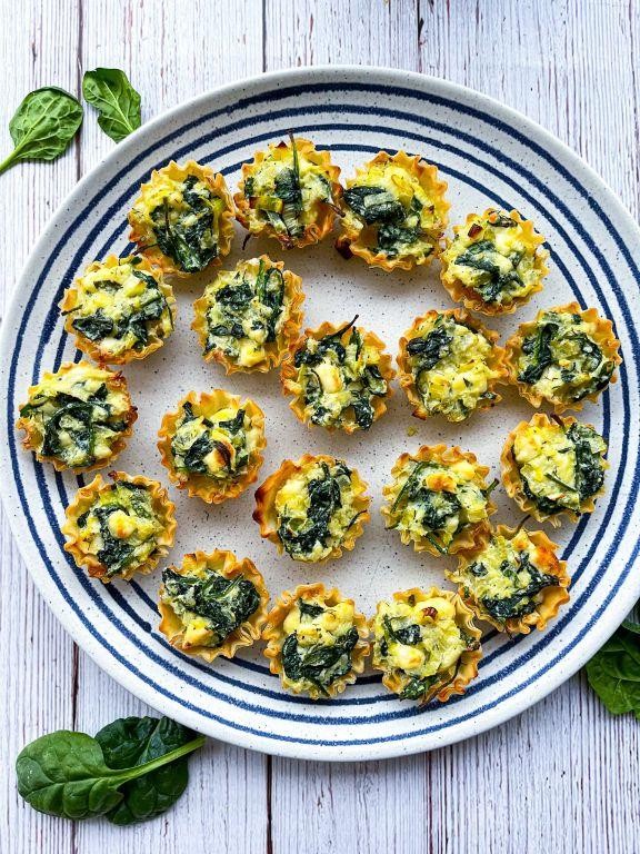 Quick Greek Spanakopita Bites