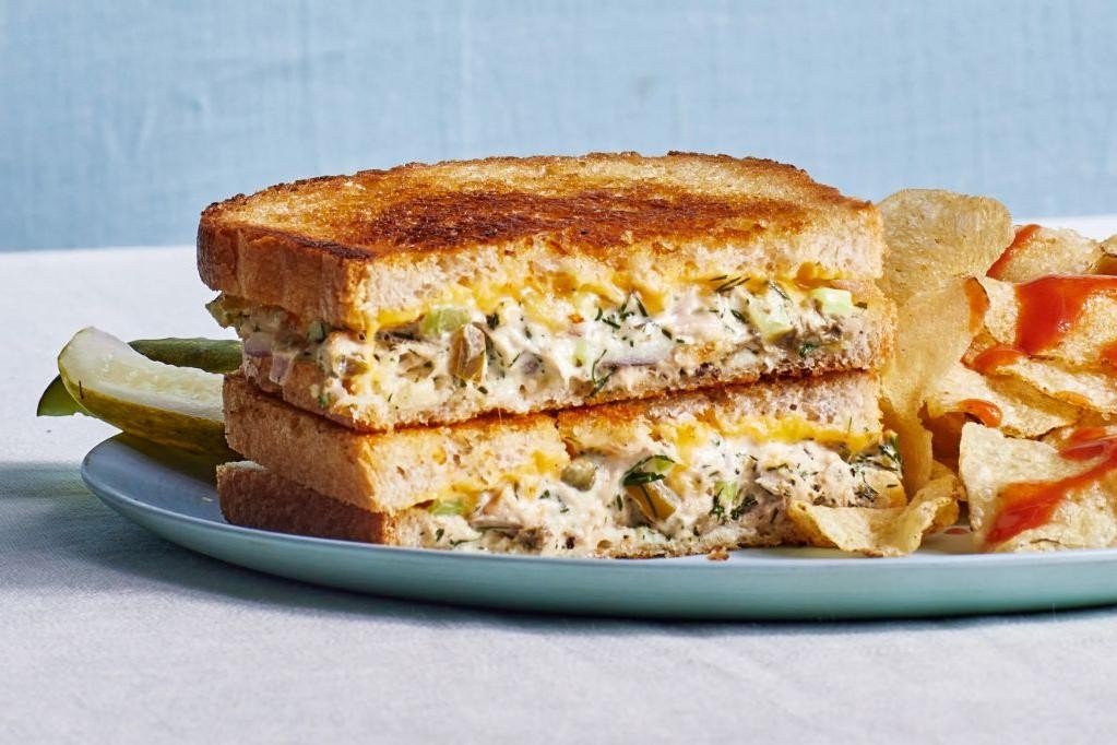 Quick Tuna Melt Sandwich
